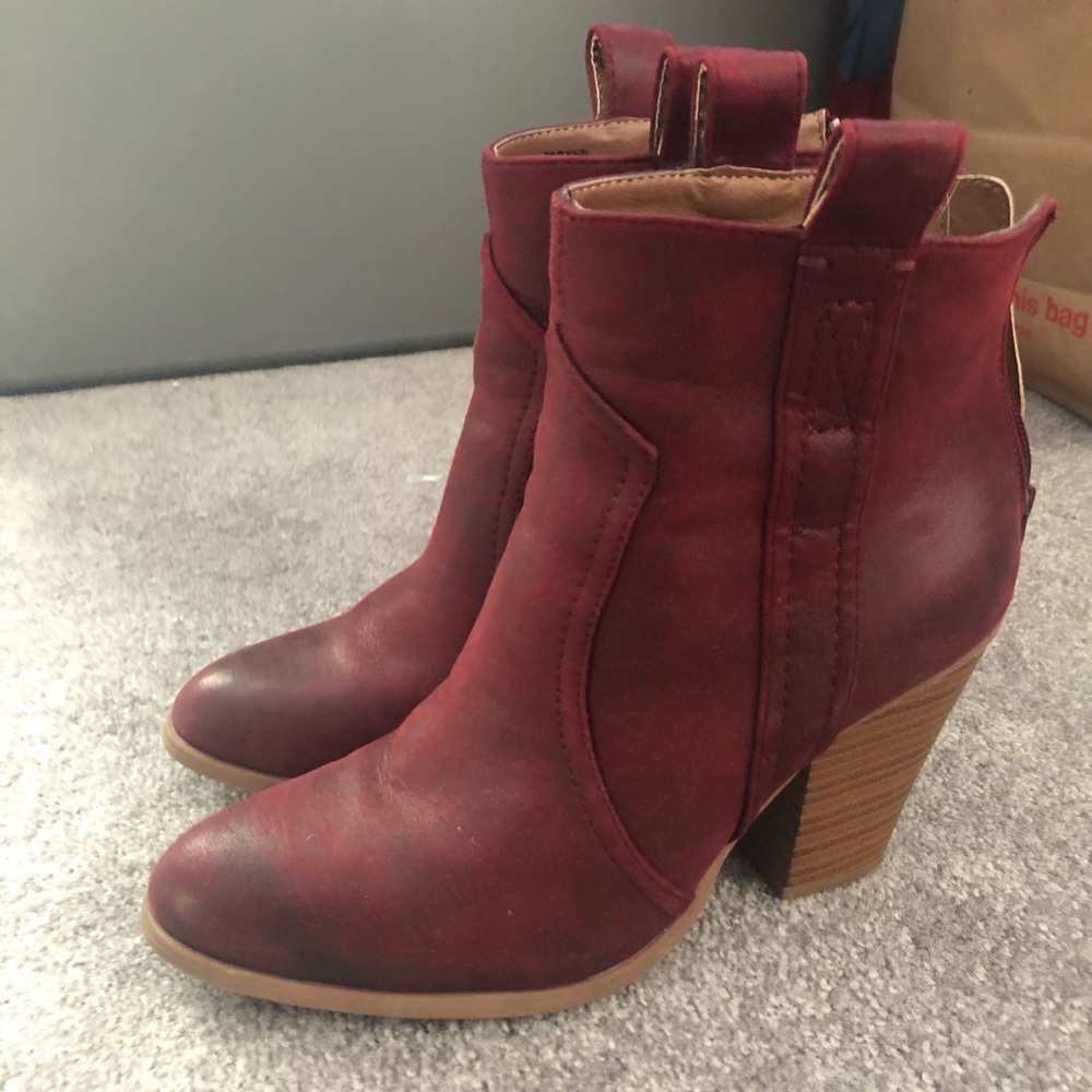 Red booties